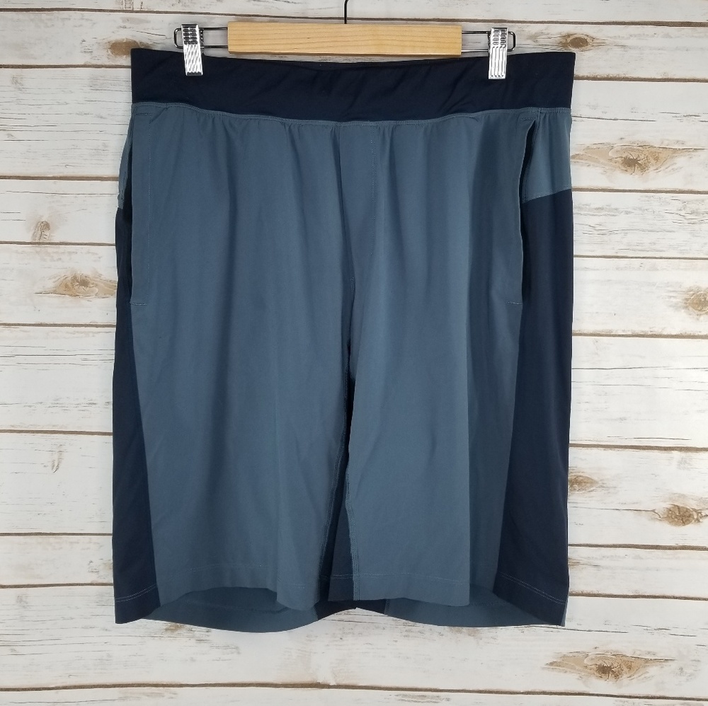 Lululemon blue athletic shorts